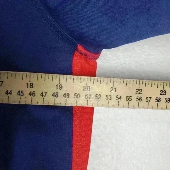 Speedo Red Blue Full Zip Jacket Sz Sm - Picture 7 of 8